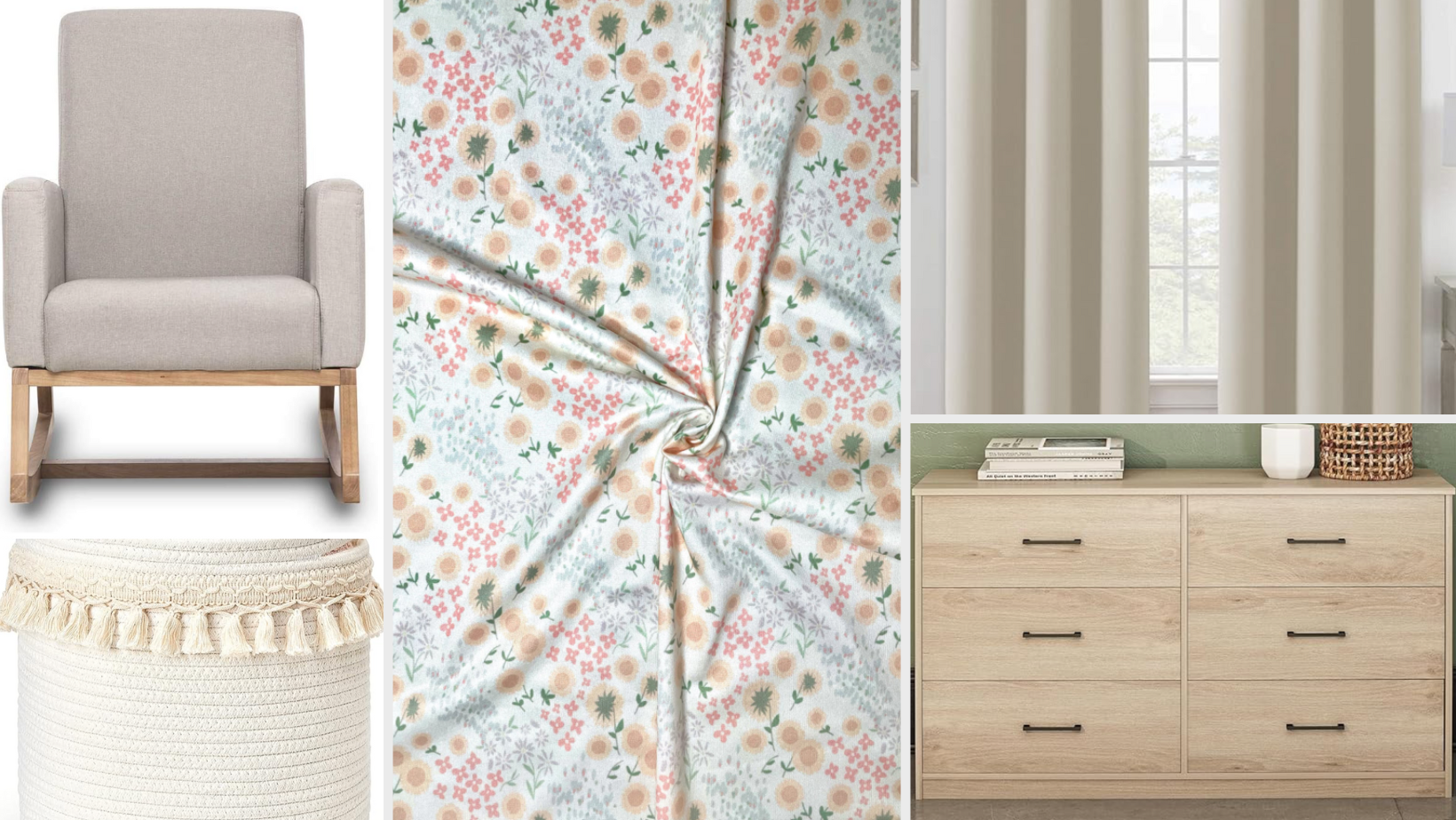 How to Design Your Nursery with the Wildflower Meadow Crib Sheet