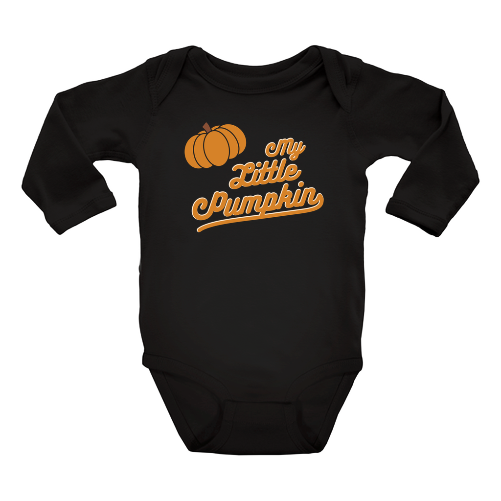 My Little Pumpkin Long Sleeved Onesie - Lindsay Ann Artistry