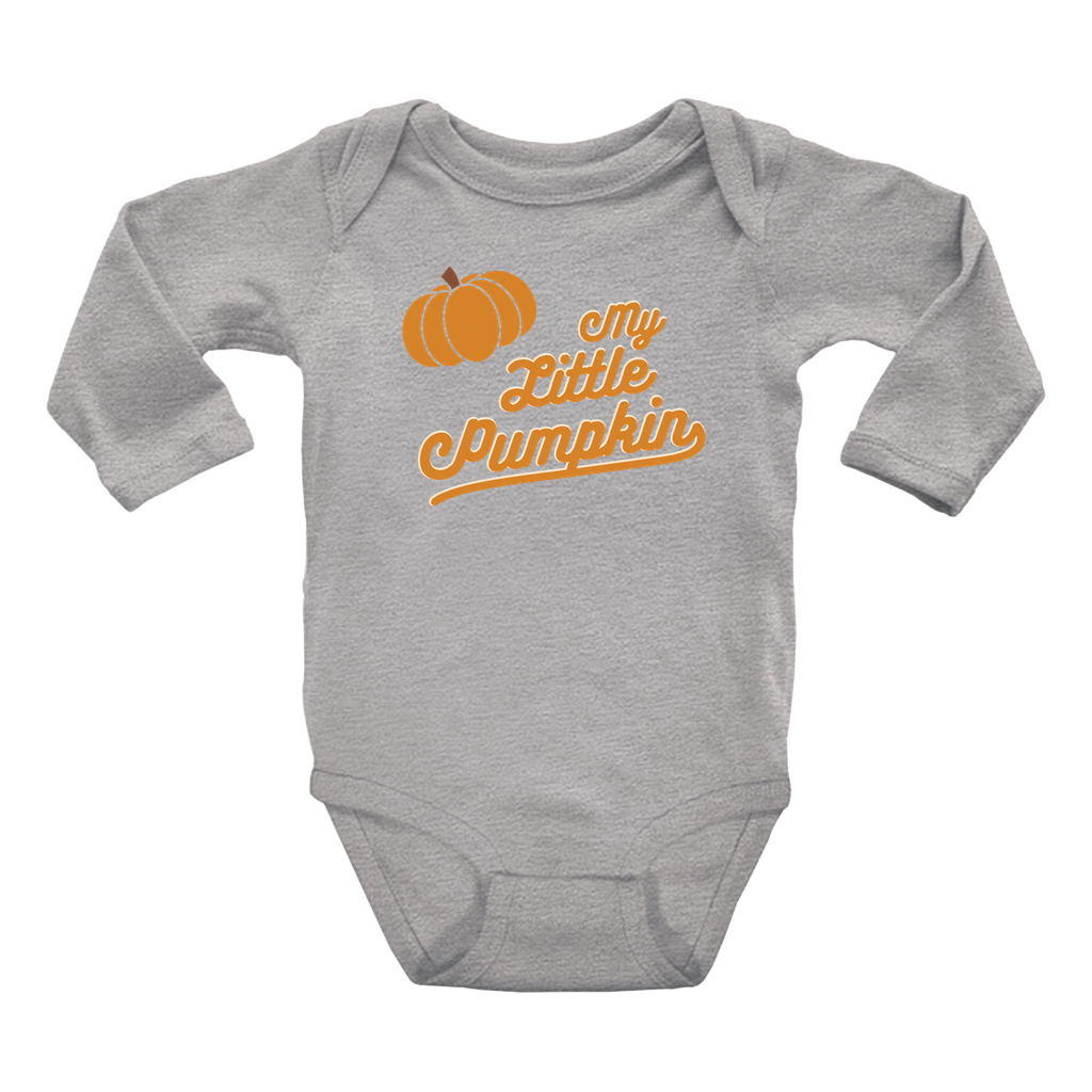 My Little Pumpkin Long Sleeved Onesie - Lindsay Ann Artistry