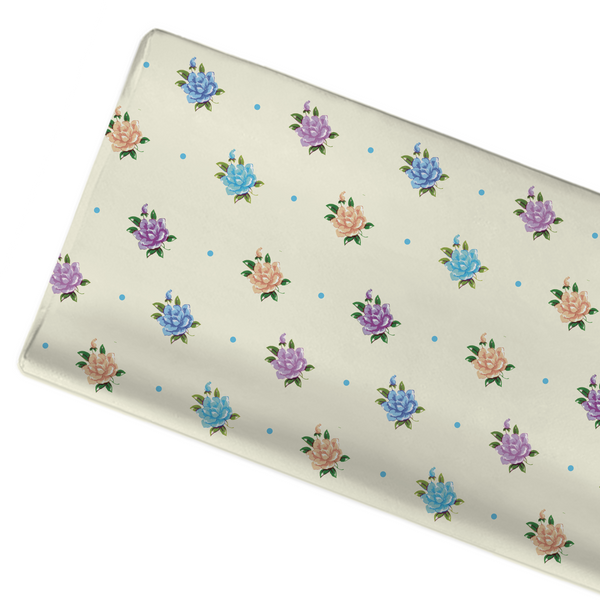 Florals & Dots Changing Pad Cover