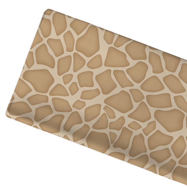 Giraffe Print Changing Pad Cover