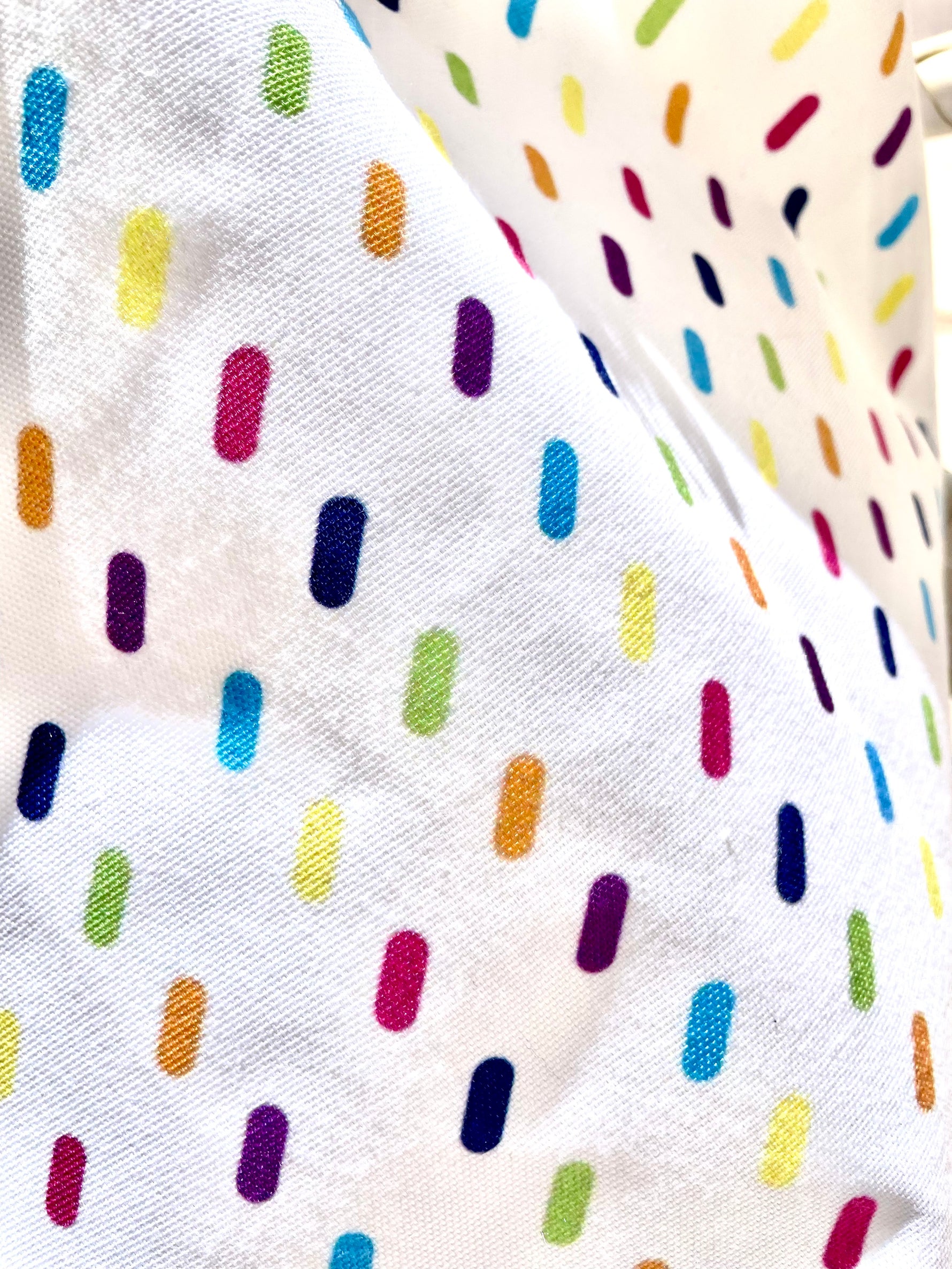 Rainbow Sprinkles Summer Weekender Tote - Lindsay Ann Artistry